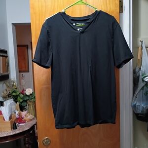 Paper Denim & Cloth Black Short Sleeve Tee